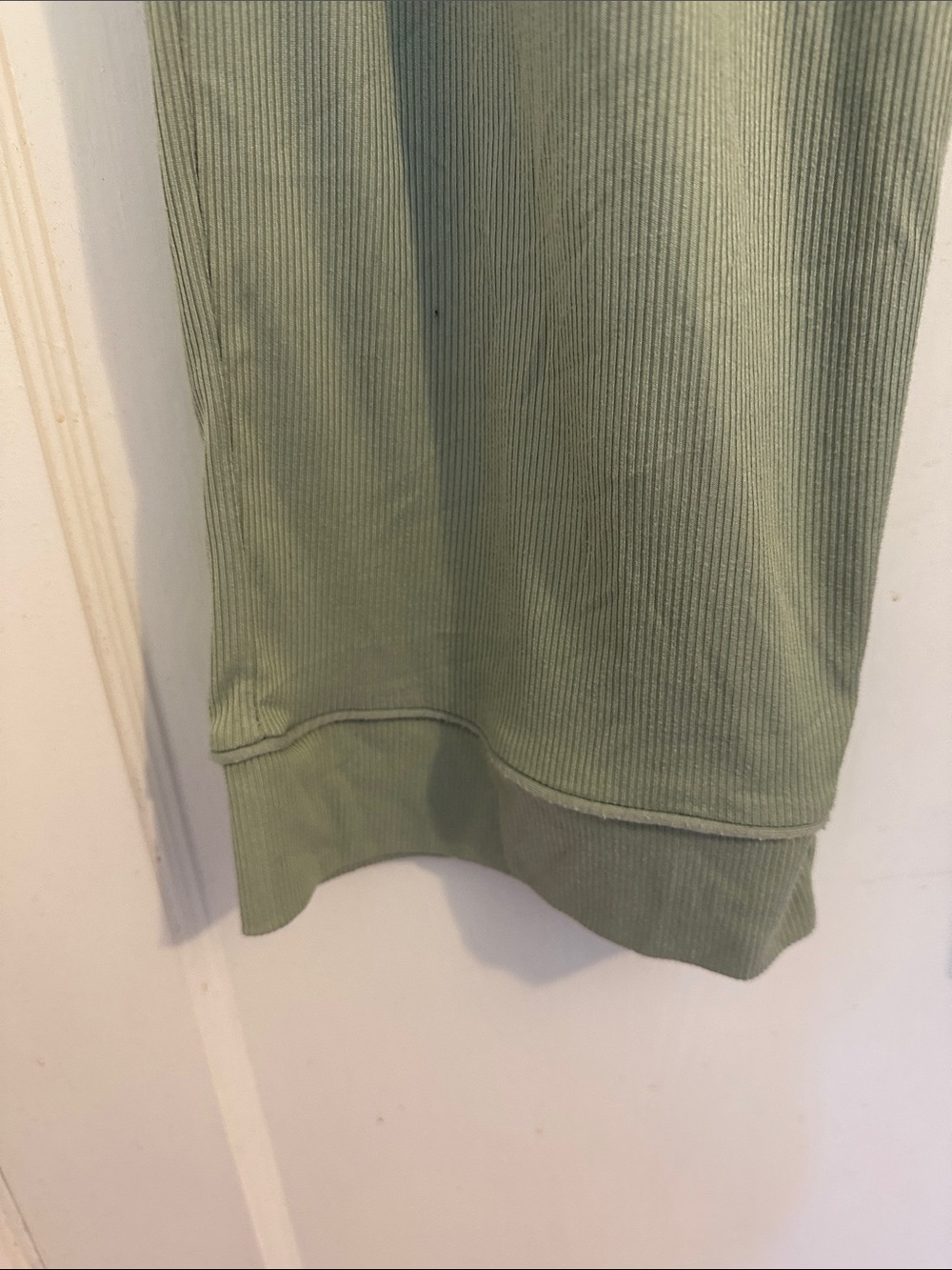 Nicole Miller Sage Green Wide-Leg Lounge pants - Picture 3 of 4